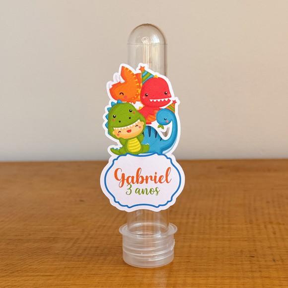 Aplique Personalizado para Tubete - Dino Baby - Jl