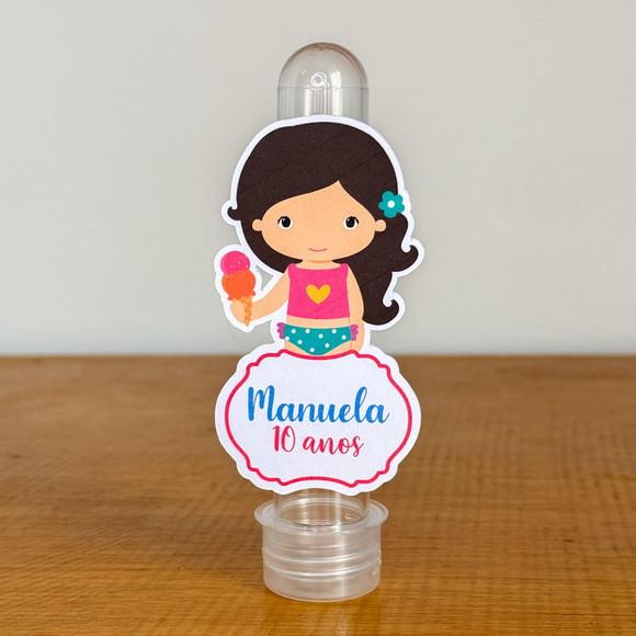 Aplique Personalizado para Tubete - Pool Party- Menina - Jl