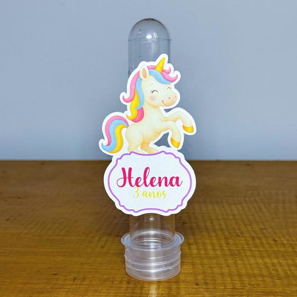 Aplique Personalizado para Tubete - Unicornio - Jl