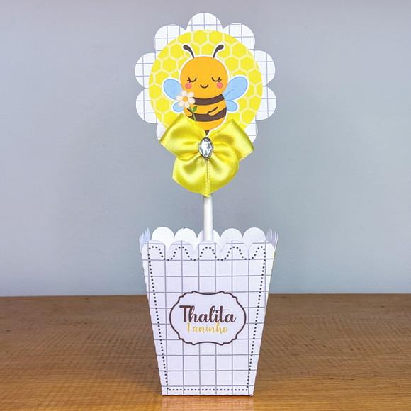 15 Centro de Mesa Personalizado Abelinha