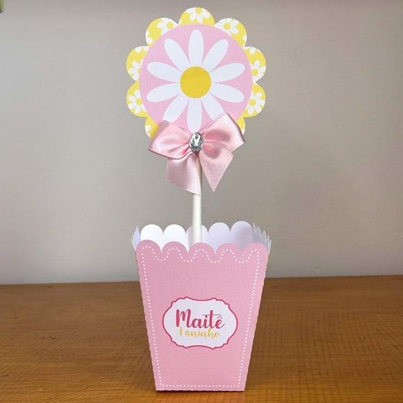 Centro de Mesa Personalizado Margarida