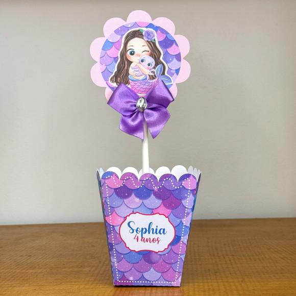 Centro de Mesa Personalizado Sereia