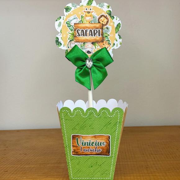 Centro de Mesa Personalizado Safari