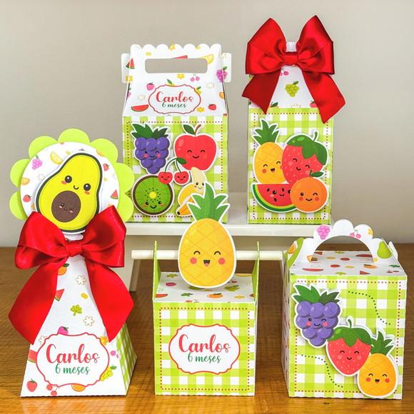 Lembrancinhas Personalizada Frutinhas - 15 Pçs