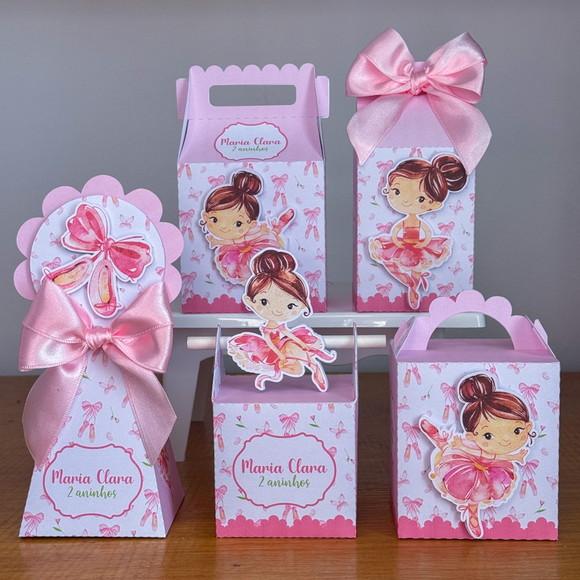 Lembrancinhas Personalizadas Bailarina - 30 Pçs