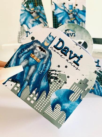 Lembrancinhas Personalizadas Batman - 52 Pçs