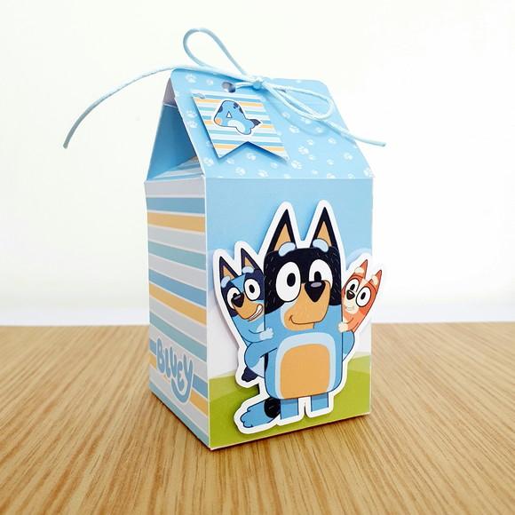 Lembrancinhas Personalizadas Bluey Azul - 15 Pçs - Md