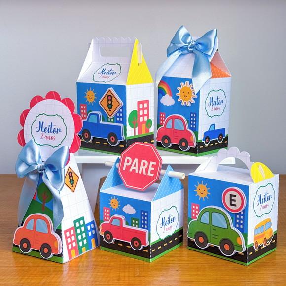 Lembrancinhas Personalizadas Carrinhos - 30 Pçs