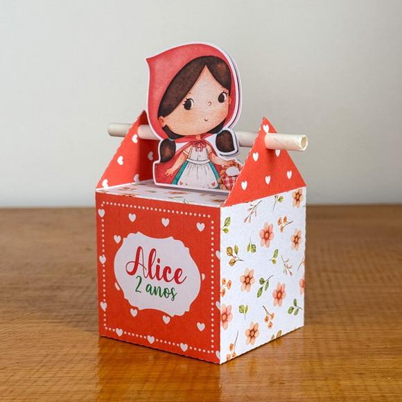 Lembrancinhas Personalizadas Chapeuzinho Vermelho - 20 Pçs