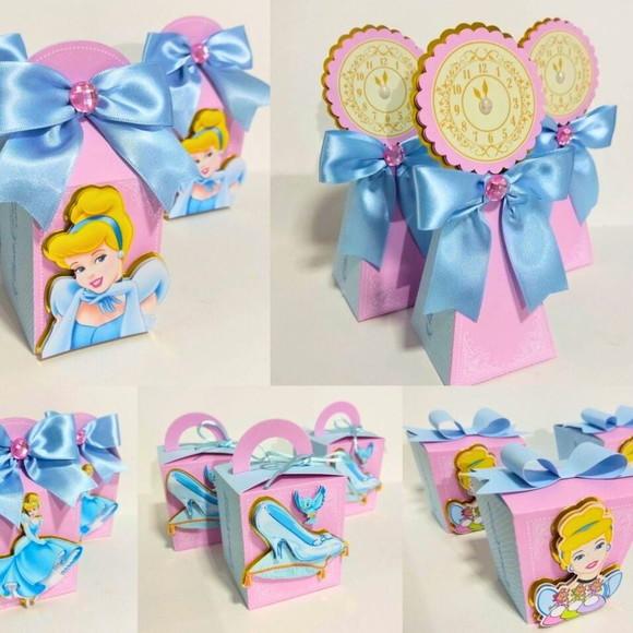 Lembrancinhas Personalizadas Cinderela - 40 Pçs