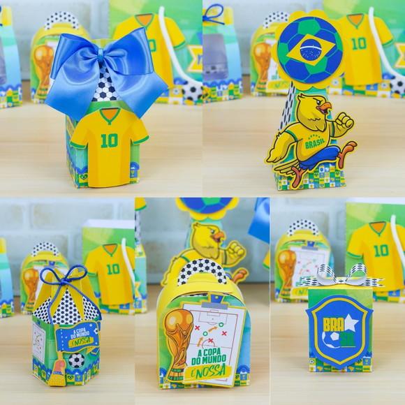 Lembrancinhas Personalizadas Copa do Mundo - 50 Pçs