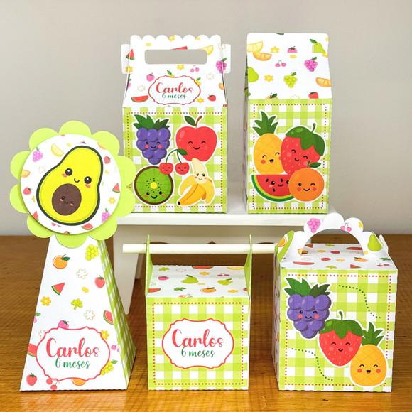 Lembrancinhas Personalizadas Frutinhas - 50 Pçs