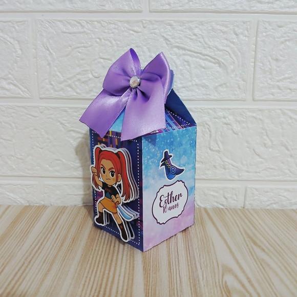 Lembrancinhas Personalizadas Guerreiras do K-pop - 40 Pçs