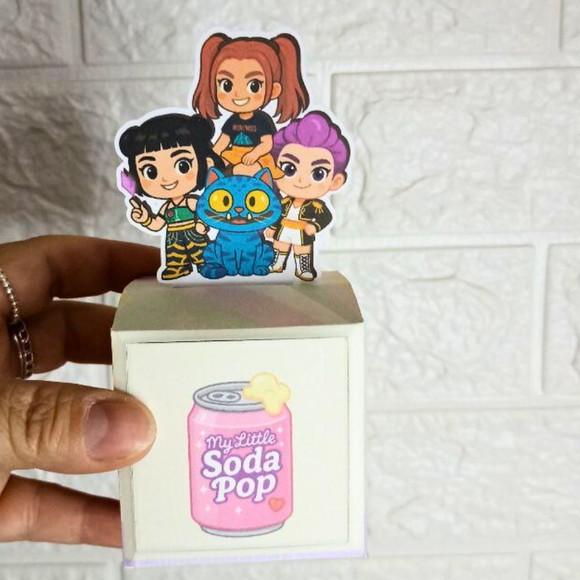 Lembrancinhas Personalizadas Guerreiras do Kpop - 15 Pçs