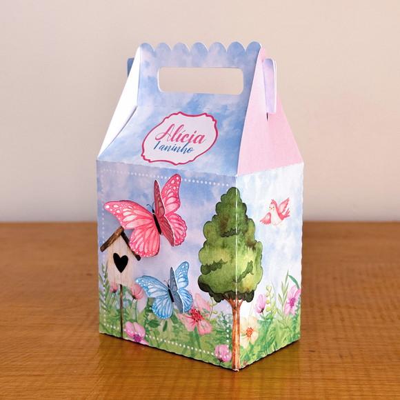 Lembrancinhas Personalizadas Jardim Borboletas - 20 Pçs