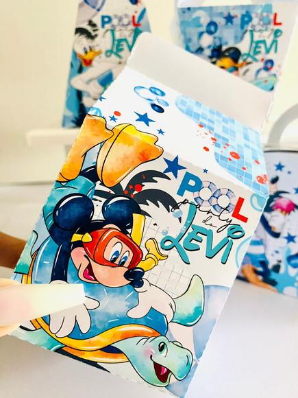 Lembrancinhas Personalizadas Mickey Poll Party - 20 Pçs