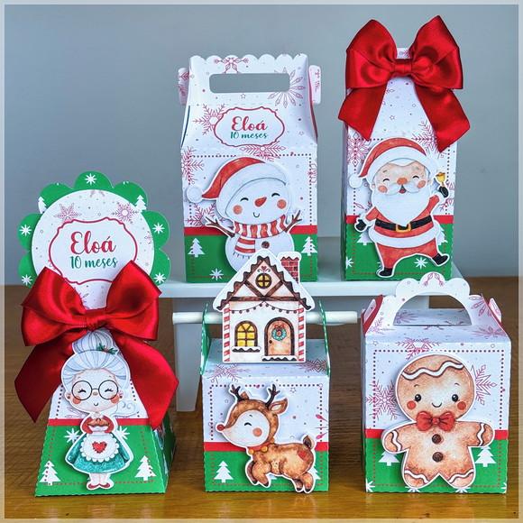 Lembrancinhas Personalizadas Natal - 15 Pçs