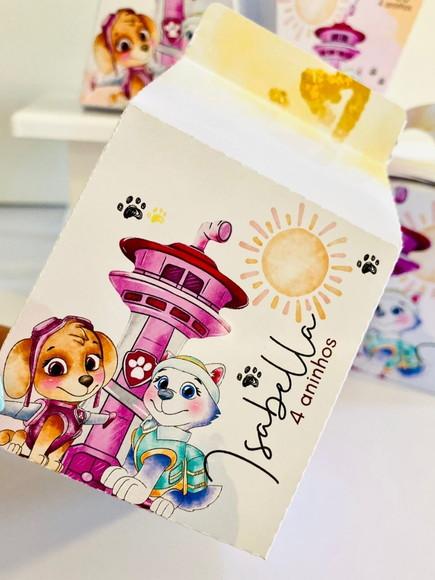 Lembrancinhas Personalizadas Patrulha Canina - 40 Pçs