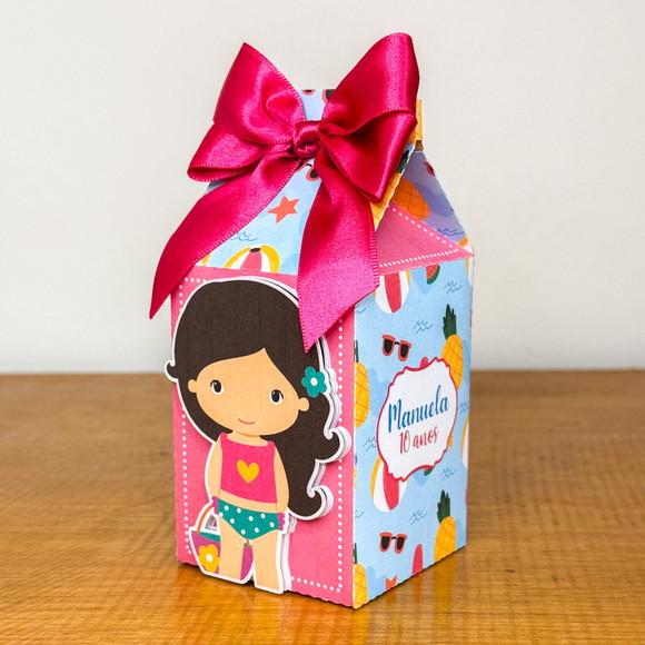 Lembrancinhas Personalizadas Pool Party - Menina - 20 Pçs