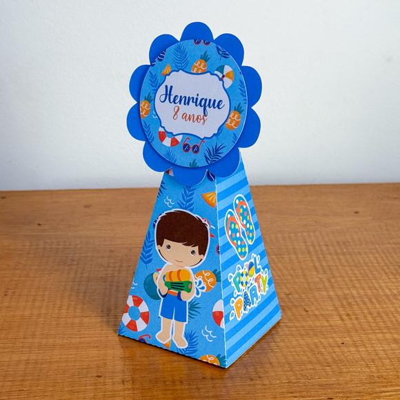Lembrancinhas Personalizadas Pool Party Menino - 50 Pçs