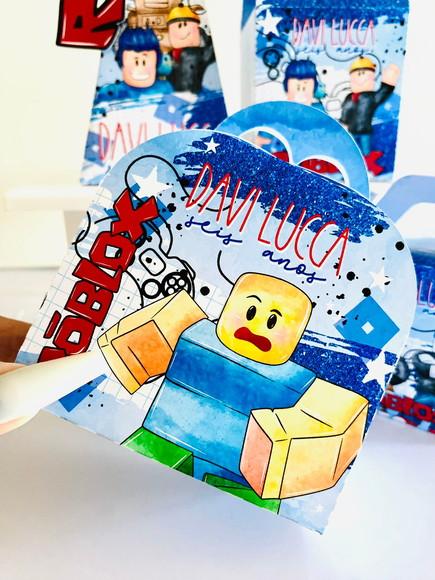 Lembrancinhas Personalizadas Roblox - 20 Pçs