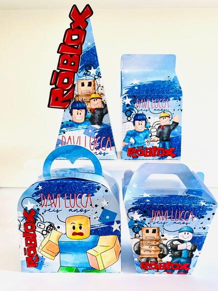 Lembrancinhas Personalizadas Roblox - 40 Pçs