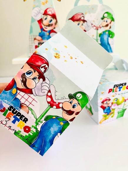 Lembrancinhas Personalizadas Super Mario - 40 Pçs