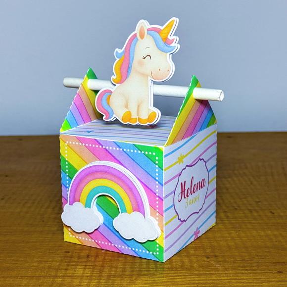 Lembrancinhas Personalizadas Unicornio - 20 Pçs