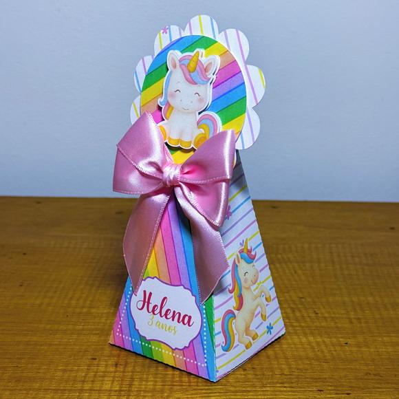Lembrancinhas Personalizadas Unicornio - 20 Pçs