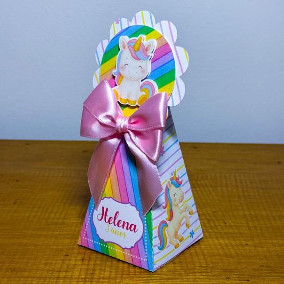 Lembrancinhas Personalizadas Unicornio - 50 Pçs
