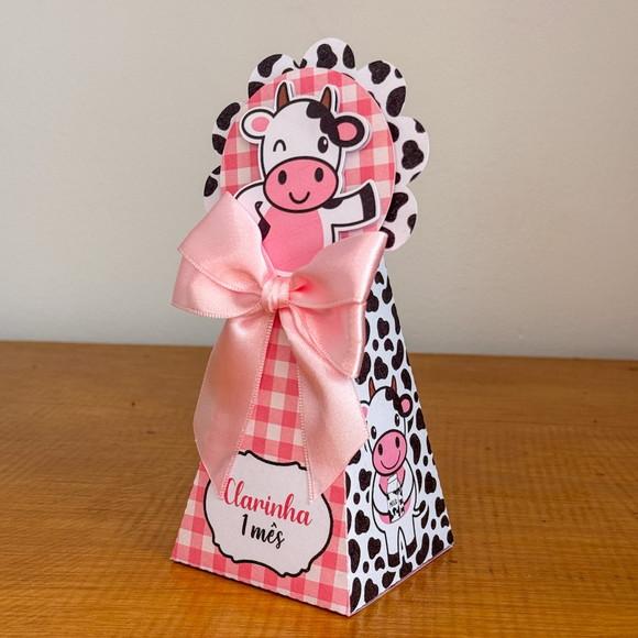Lembrancinhas Personalizadas Vaquinha - 20 Pçs