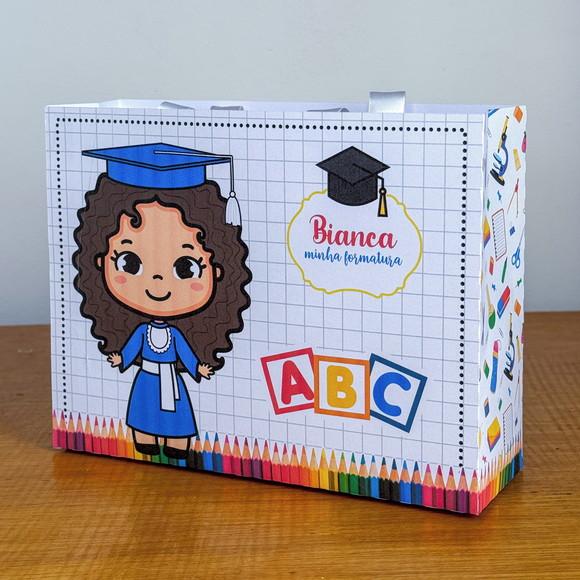 Sacolinha Personalizada Formatura Abc - 10x15