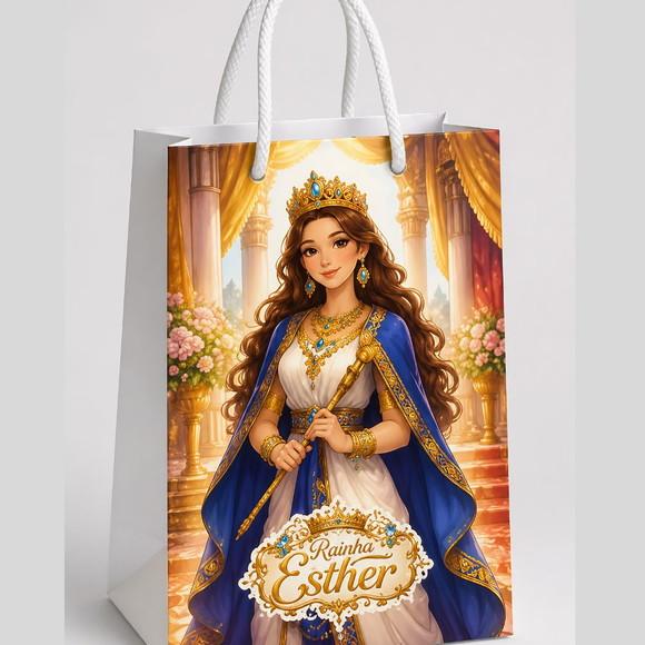 Sacolinha Personalizada Rainha Esther - 10x15