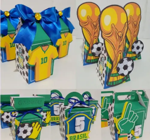 KIT LEMBRANCINHA PERSONALIZADAS  PEGUE E MONTE - COPA DO MUNDO