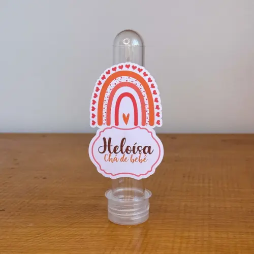 Aplique Personalizado para Tubete - Arco Iris Bonho - Jl