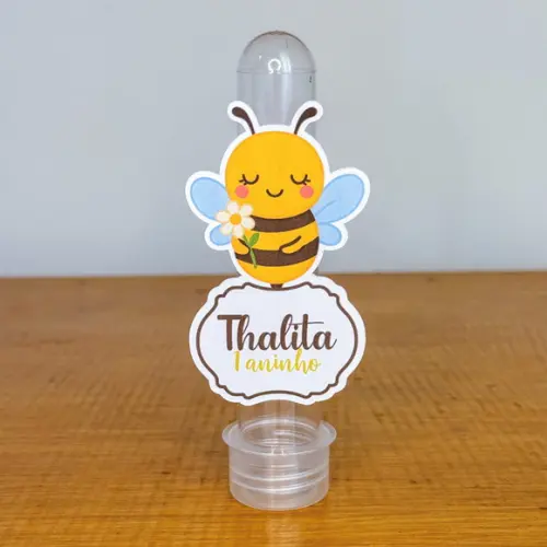 Aplique Personalizado para Tubete - Abelinha - Jl