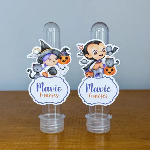 Aplique Personalizado para Tubete - Halloween - Jl