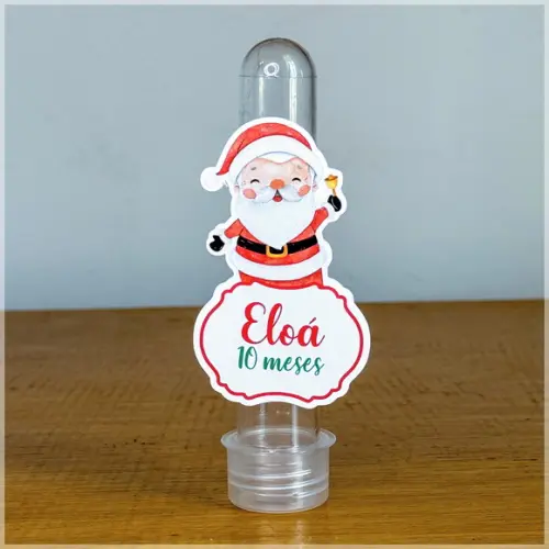 Aplique Personalizado para Tubete - Natal - Jl