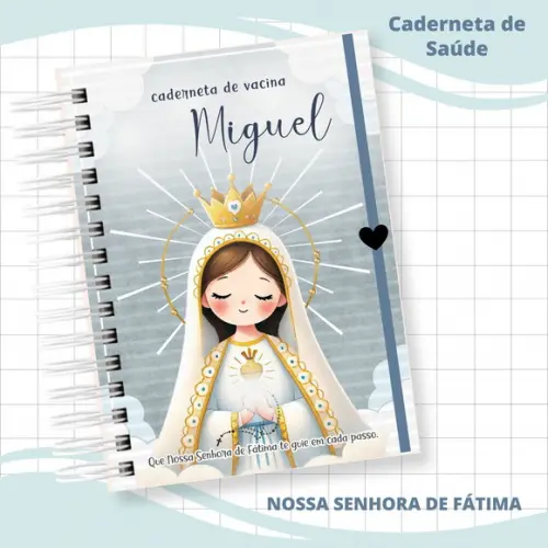 Caderneta de Saude Personalizada - N.s. Fatima - Menino