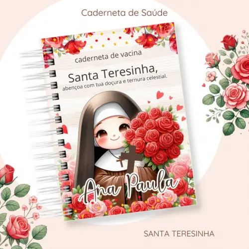 Caderneta de Saude Personalizada - Santa Terezinha