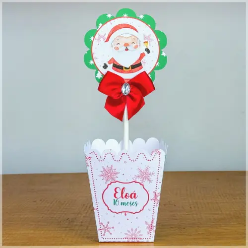 Centro de Mesa Personalizado Natal