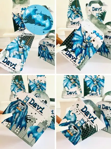 Lembrancinhas Personalizadas Batmam - 32 Pçs