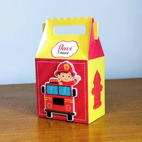 Lembrancinhas Personalizadas Bombeiros - 15 Pçs