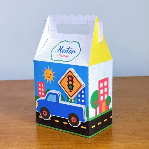 Lembrancinhas Personalizadas Carrinhos - 50 Pçs