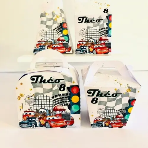 Lembrancinhas Personalizadas Carros Disney - 40 Pçs