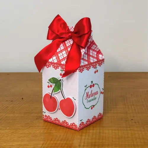 Lembrancinhas Personalizadas Cerejinha - 30 Pçs