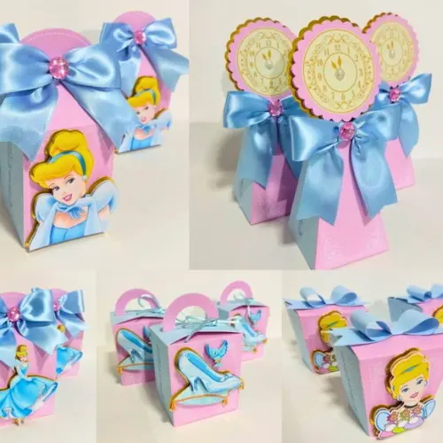 Lembrancinhas Personalizadas Cinderela - 15 Pçs