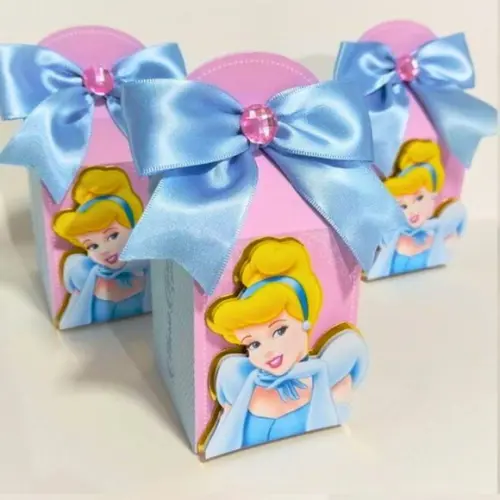 Lembrancinhas Personalizadas Cinderela - 40 Pçs