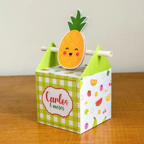 Lembrancinhas Personalizadas Frutinhas - 20 Pçs