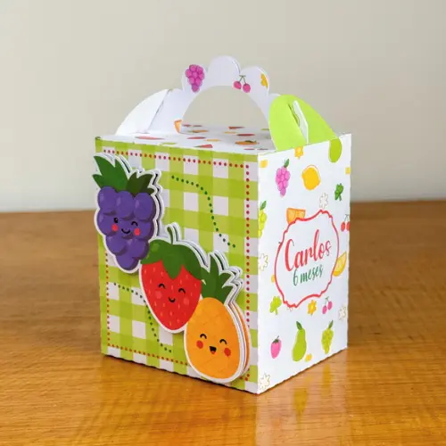 Lembrancinhas Personalizadas Frutinhas - 50 Pçs